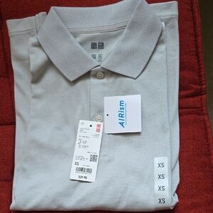 Uniqlo Gray Polo Shirt Classic Design